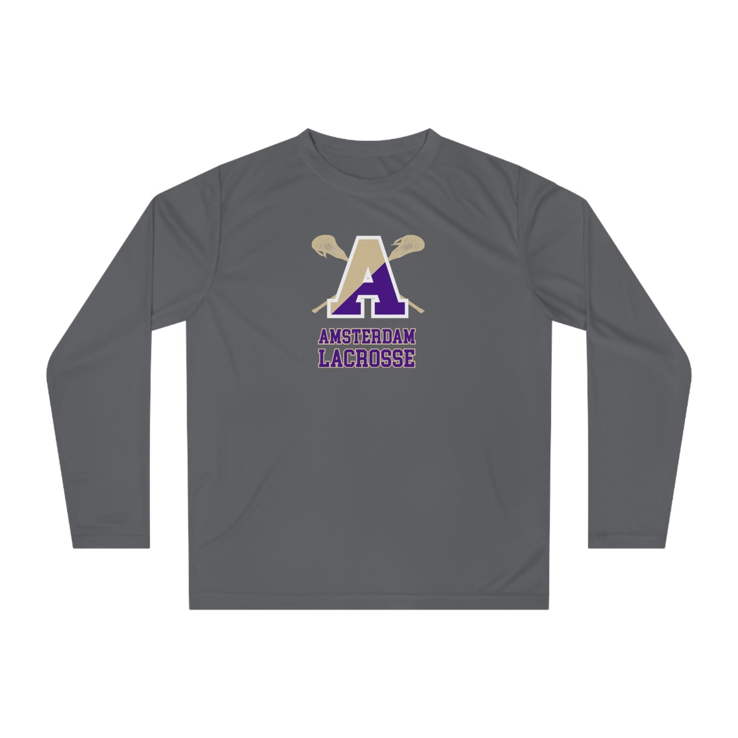 Adult Amsterdam Lacrosse Team 365 Performance Long Sleeve Shirt