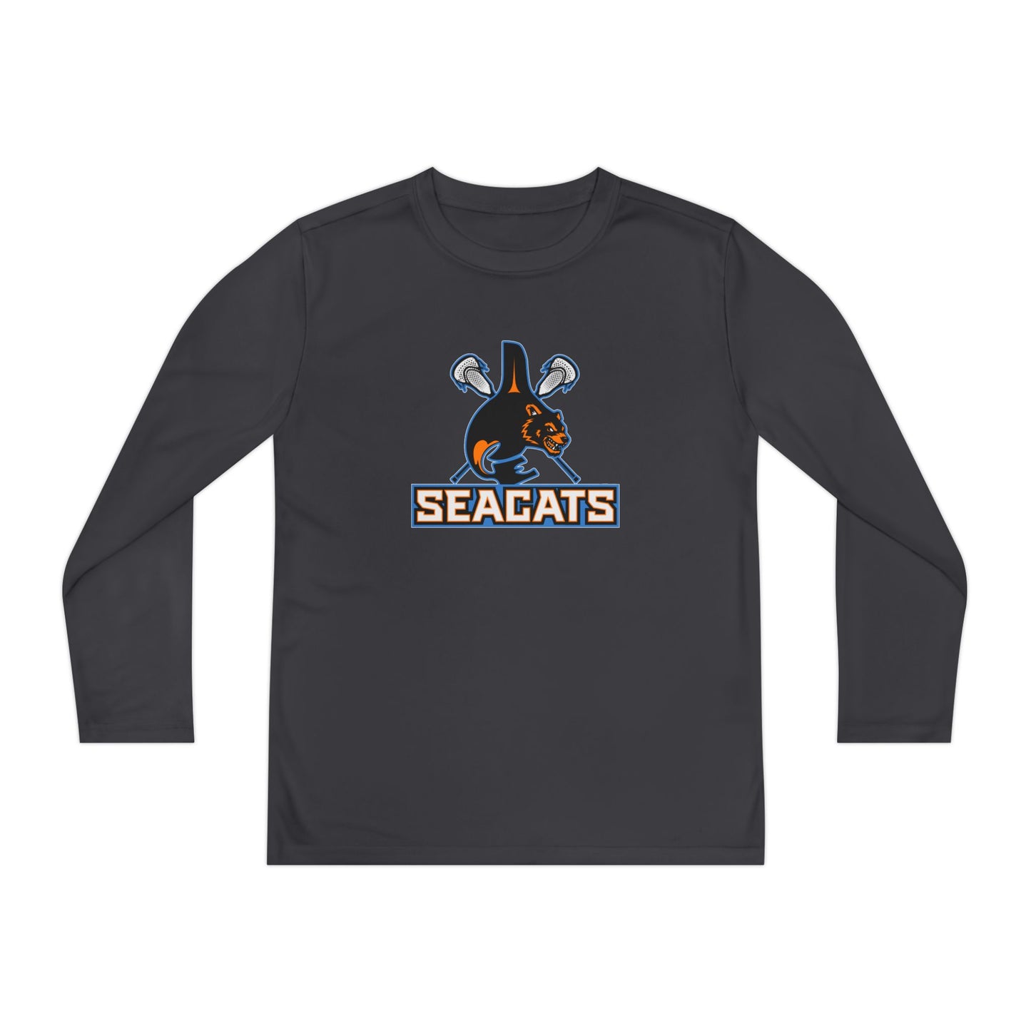 Youth Everett Lacrosse Sport-Tek Performance Long Sleeve Shirt