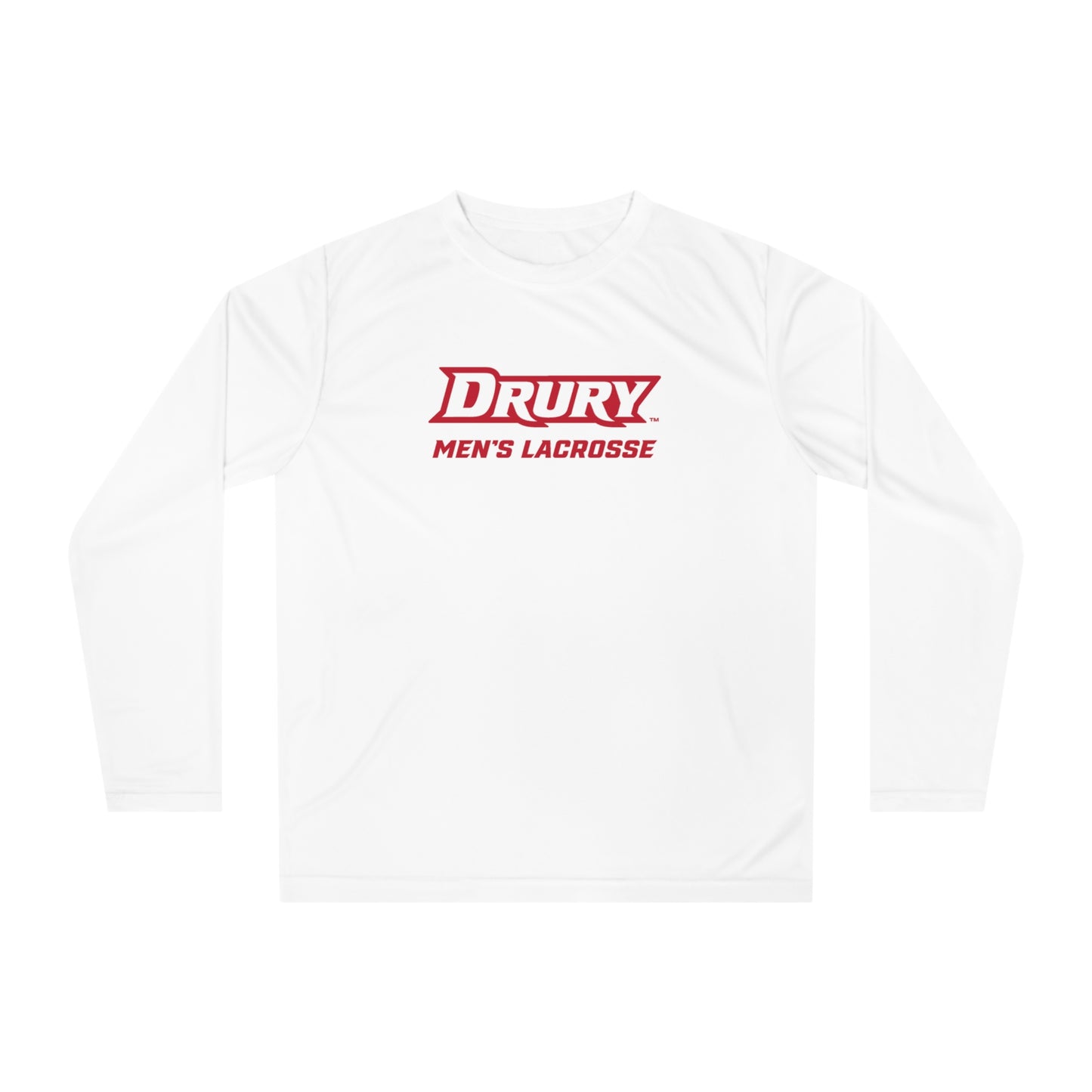 Adult Drury Lacrosse Team 365 Performance Long Sleeve