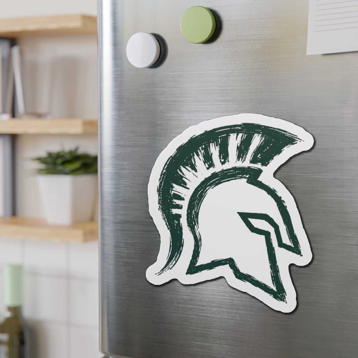 Skyline Spartans Lacrosse Car Magnet