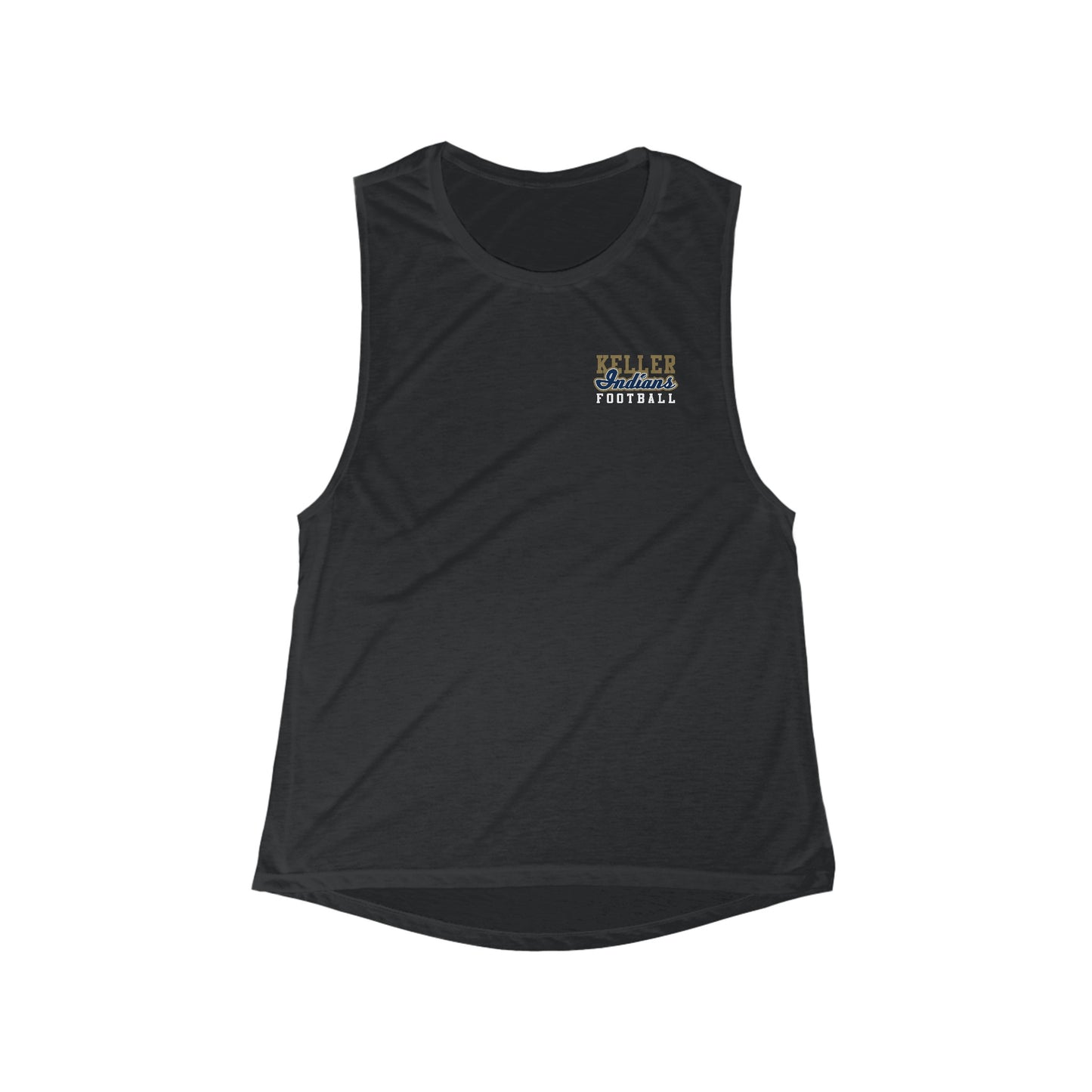Women's Keller Football Flowy Scoop Muscle Tank