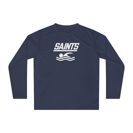 Adult Swimming Team 365 Performance Long Sleeve Shirt