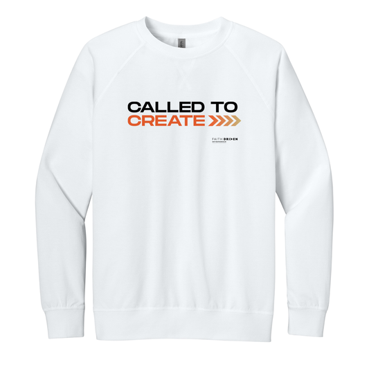 Adult Next Level Lightweight Crewneck - Create (B)