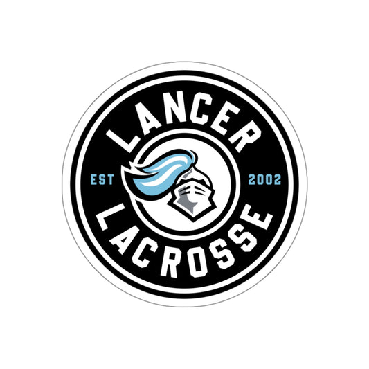 Lancer Laccrosse Die Cut Sticker