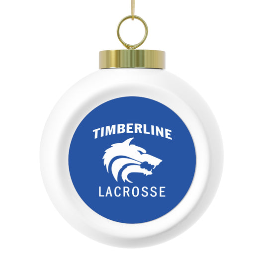 Timberline Lacrosse Christmas Ball Ornament