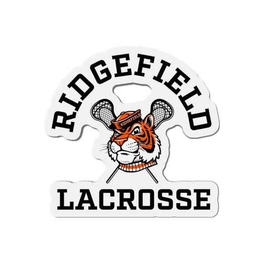 Ridgefield Lacrosse Die-Cut Magnet