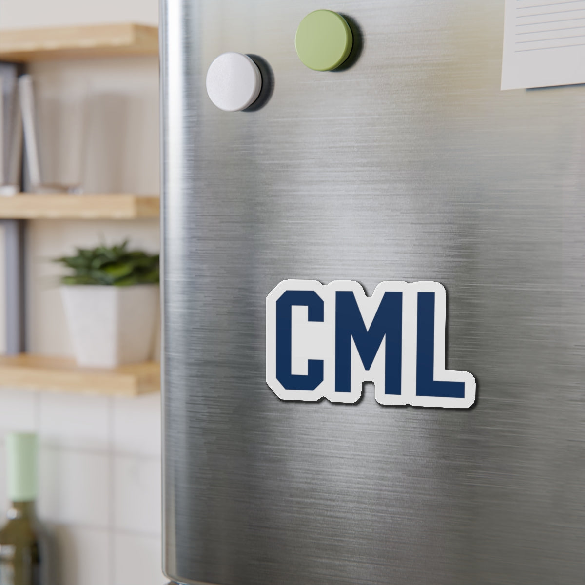 Cal Men's Lacrosse Die Cut Magnet