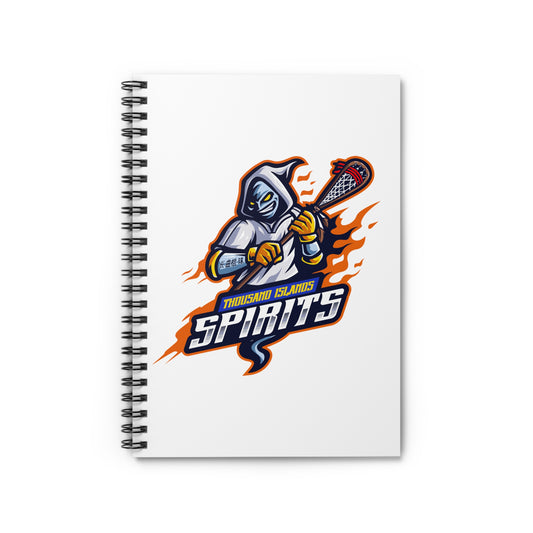 Thousand Islands Spirits Spiral Notebook - Ruled Line (8" x 6")