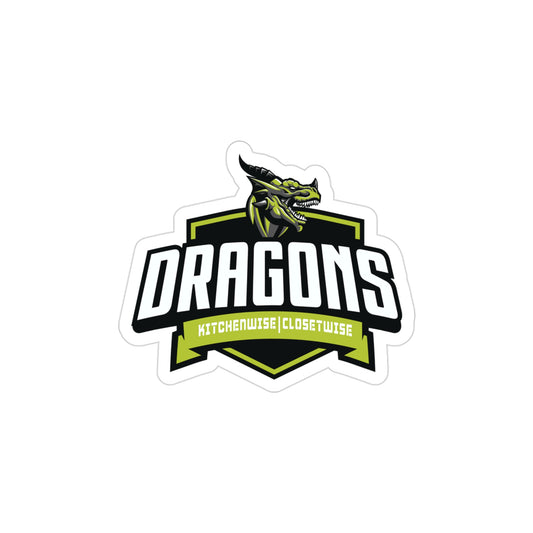 Dragons Die-Cut Outdoor Sticker