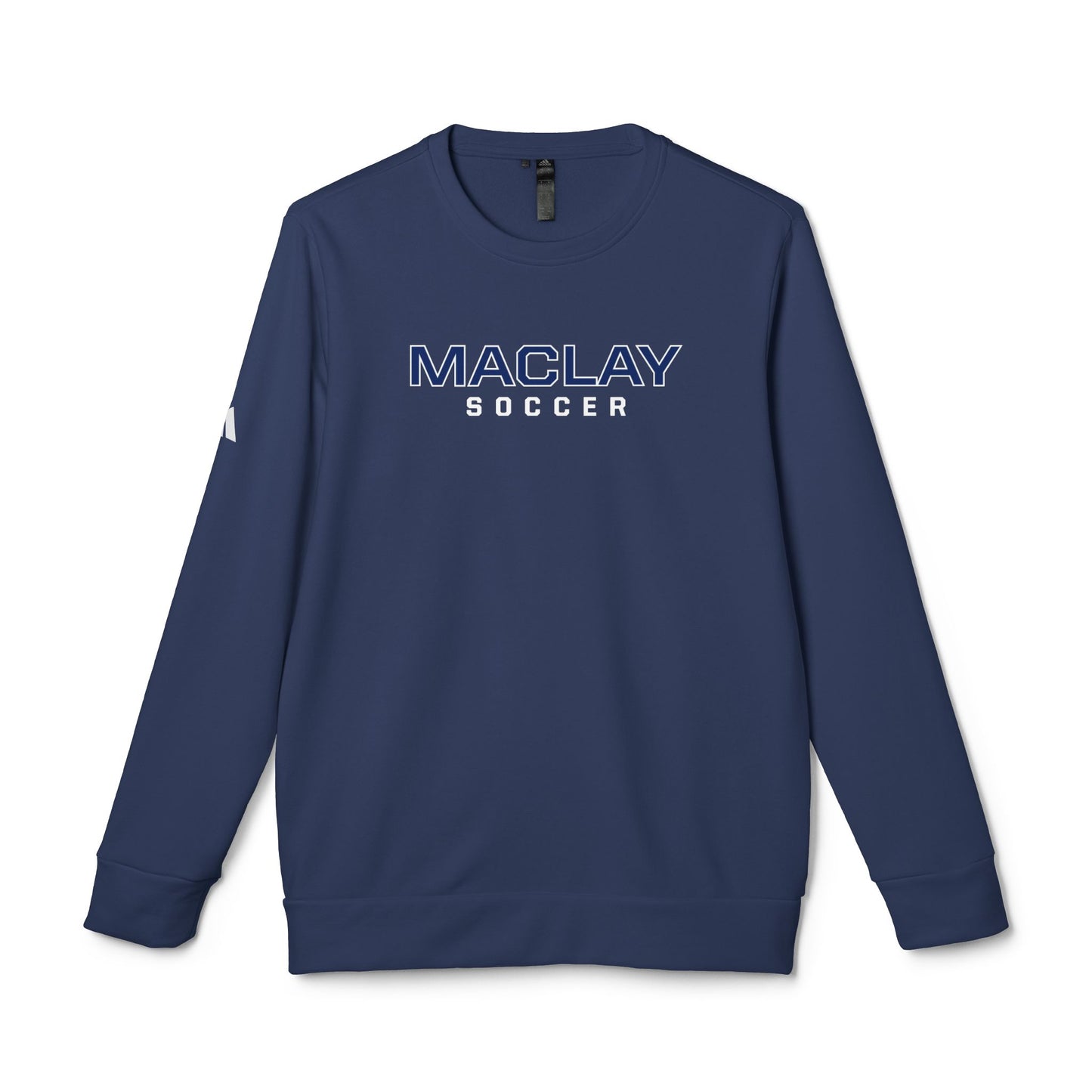 Adult Adidas Maclay Soccer Fleece Crewneck Sweatshirt