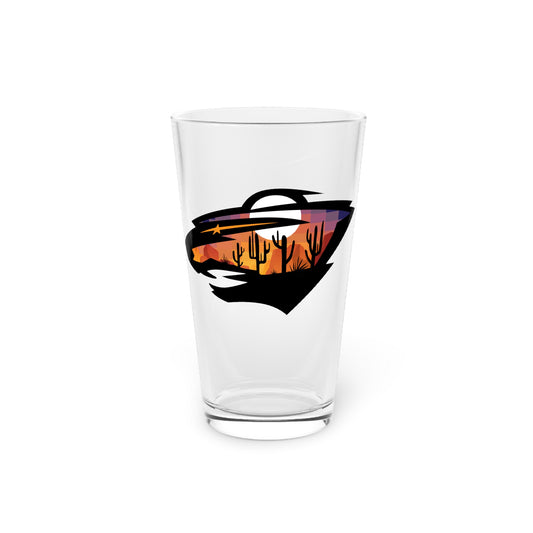 WVW Lacrosse Pint Glass