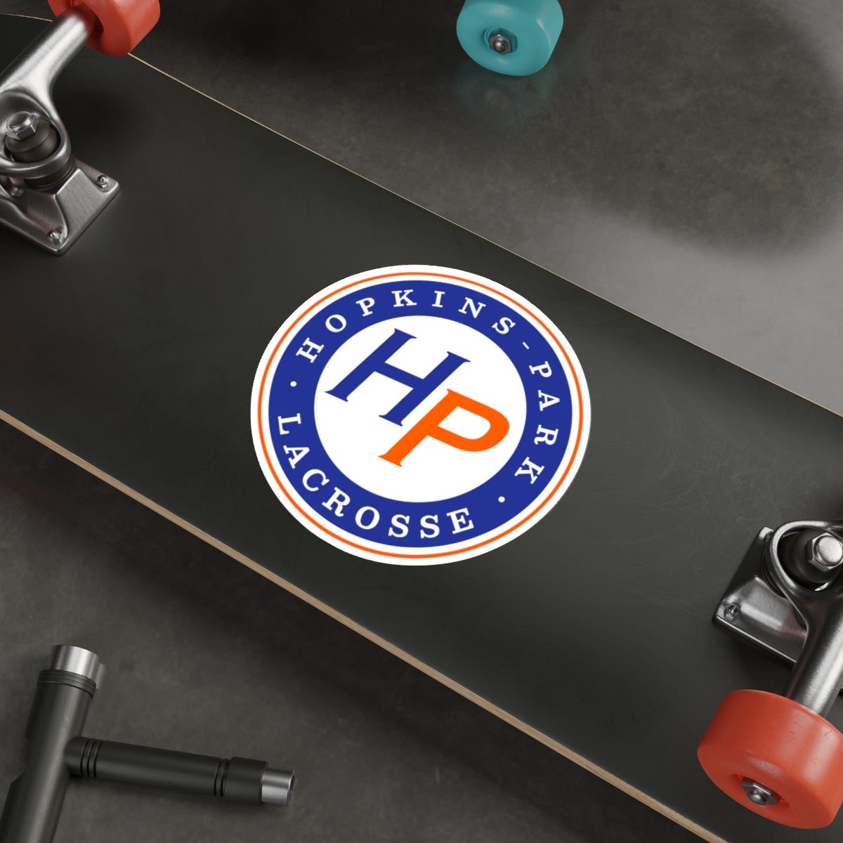 Hopkins Park Lacrosse Die Cut Sticker