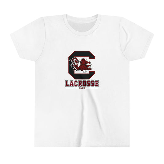 Youth Gamecocks Lacrosse Bella + Canvas Tee