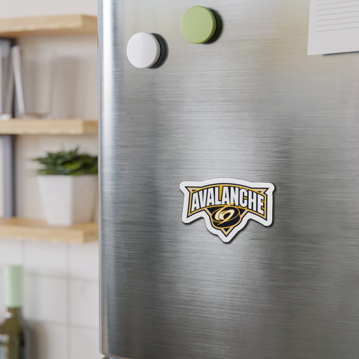 North Jersey Avalanche Die-Cut Magnet