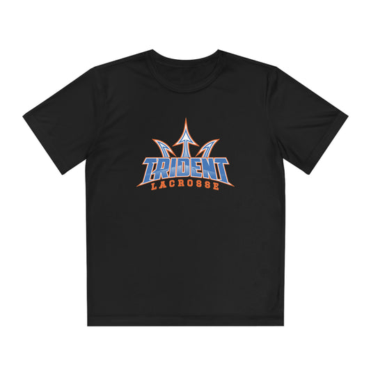 Youth Trident Lacrosse Sport-Tek Performance T-shirt
