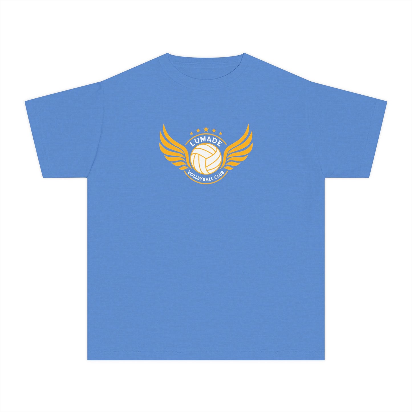 Youth Lumade Volleyball Comfort Colors Garment Dyed T-Shirt