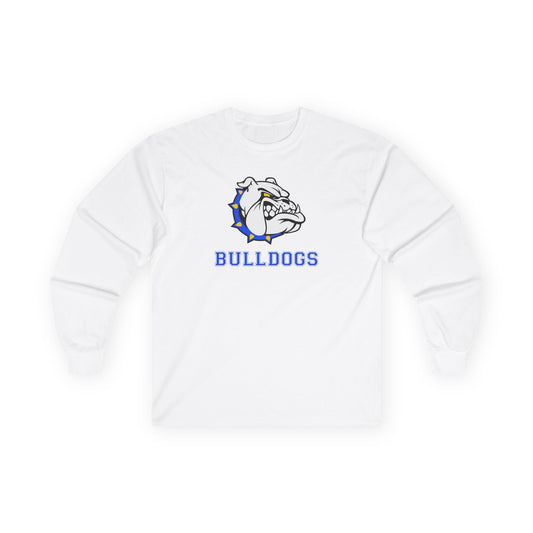 Adult Bulldogs Gildan Ultra Cotton Long Sleeve