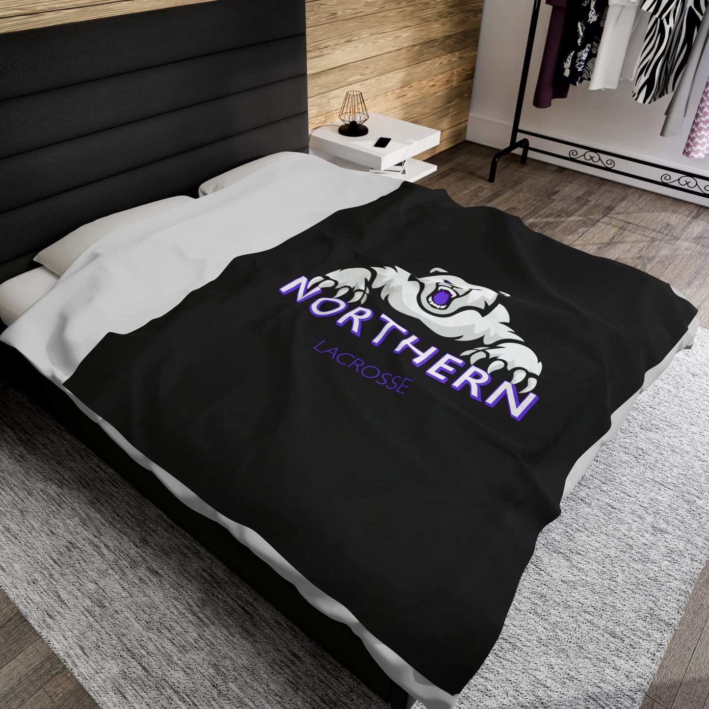 Northern York Velveteen Plush Blanket (60" x 80")