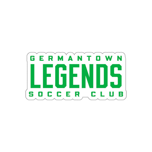 Germantown Legends Die-Cut Sticker