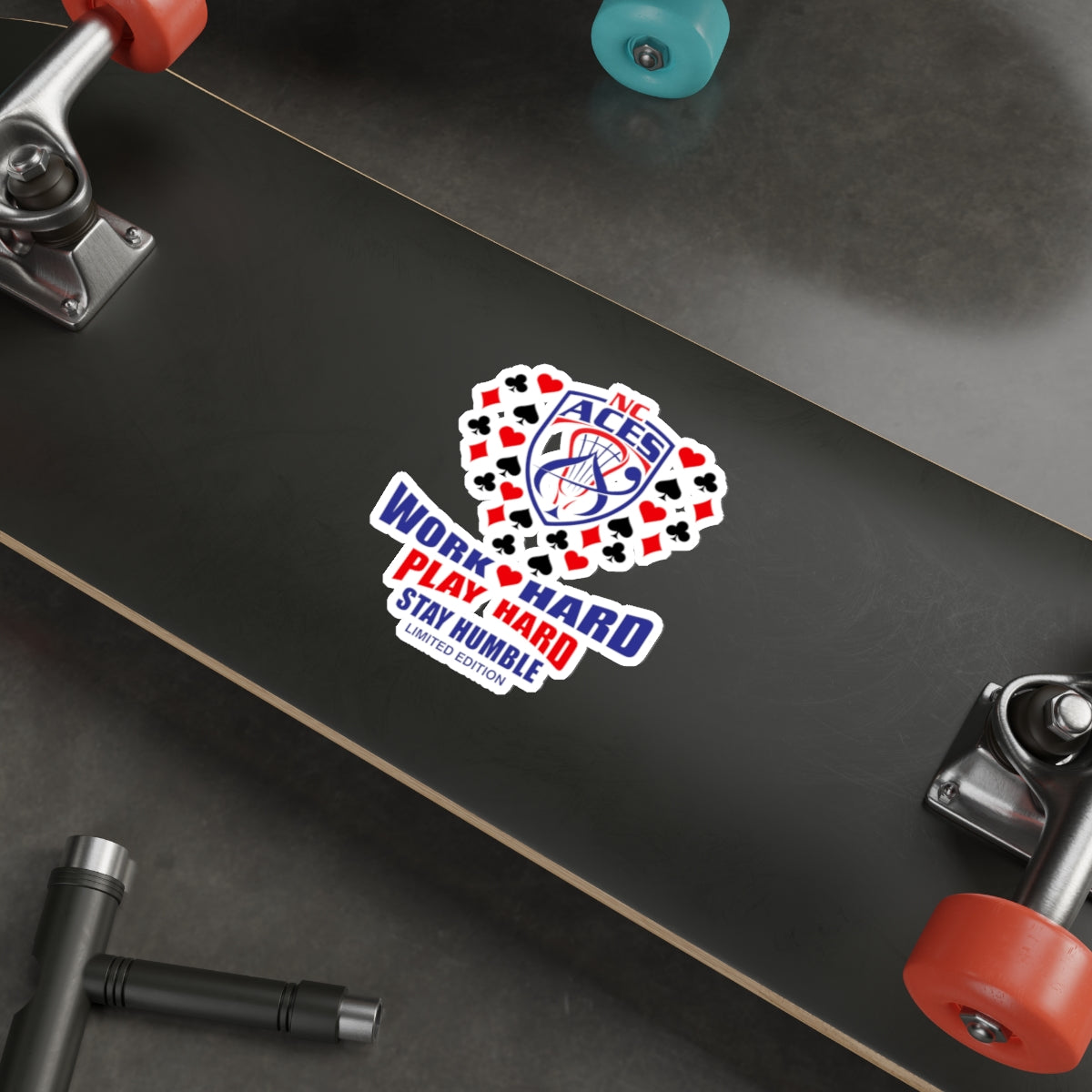NC Aces Die-Cut Sticker