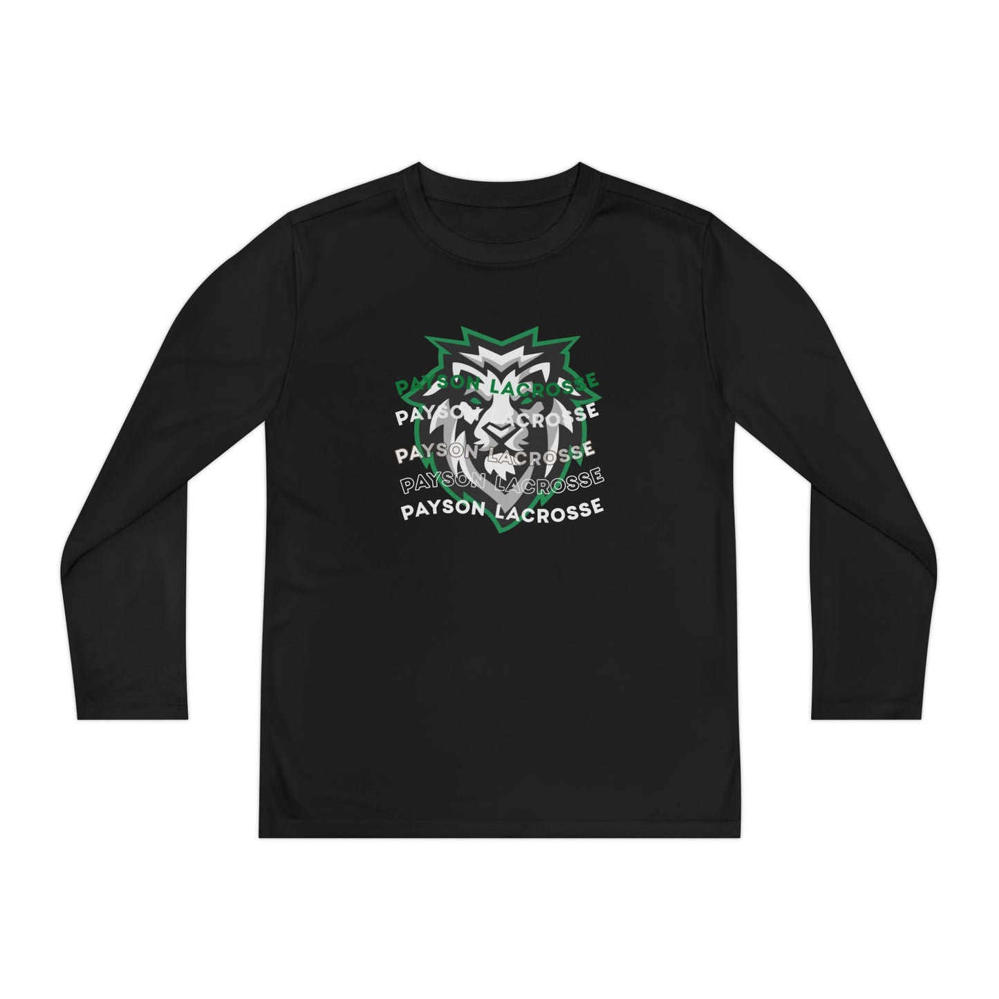 Youth Payson Lacrosse Sport-Tek Performance Long Sleeve Shirt
