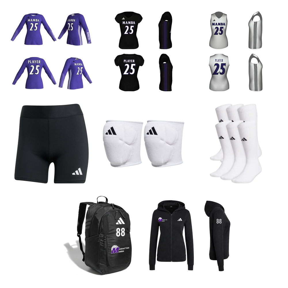 18-1 Player Gear Package – Regular 5-inch Kneepads — exact live component images — normalized 2026-08-06