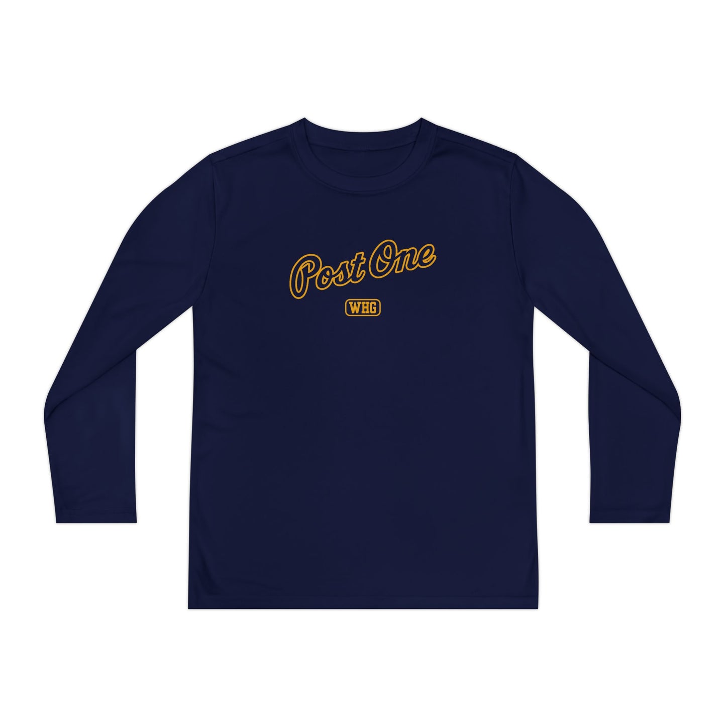 Youth Wheeling Post 1 Performance Long Sleeve Shirt