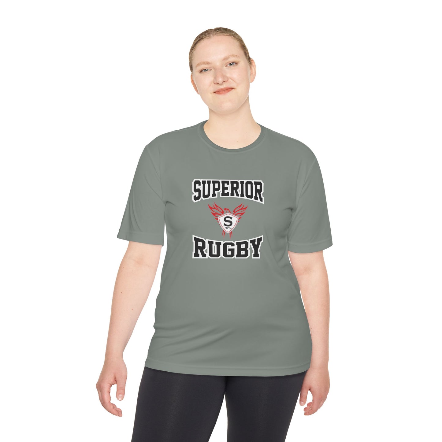 Adult Superior Rugby Football Sport-Tek Performance Tee