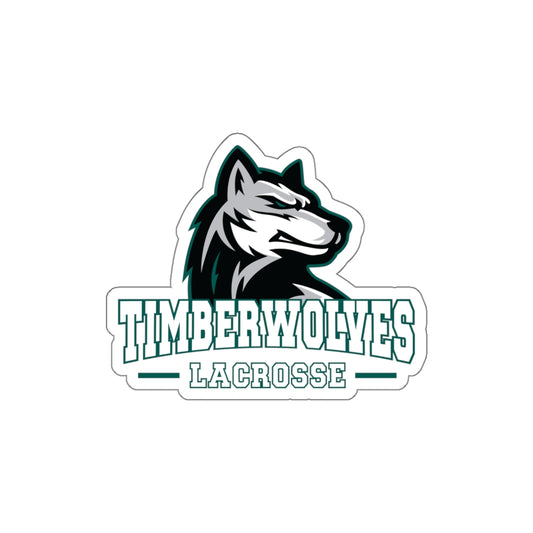 Everett Lacrosse Die Cut Stickers