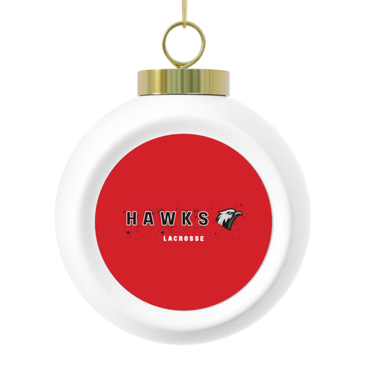 PR Lacrosse Christmas Ball Ornament
