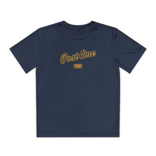 Youth Wheeling Post 1 Performance Tee