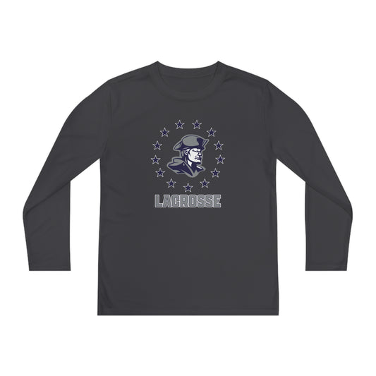 Youth Rebel Lax Sport-Tek Performance Long Sleeve