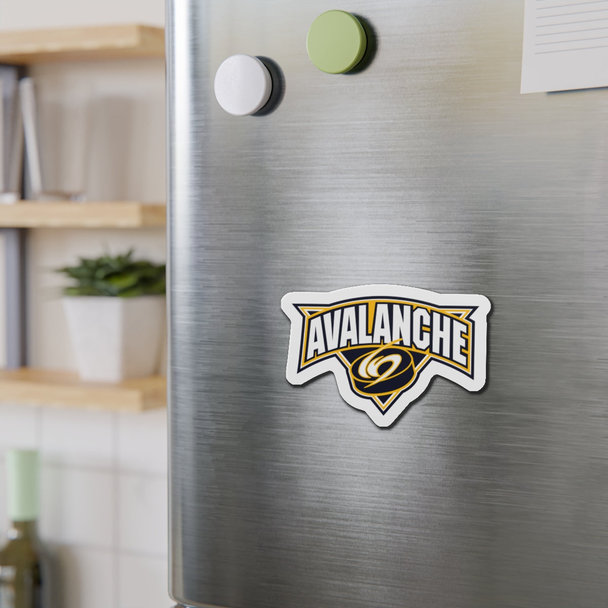 North Jersey Avalanche Die-Cut Magnet