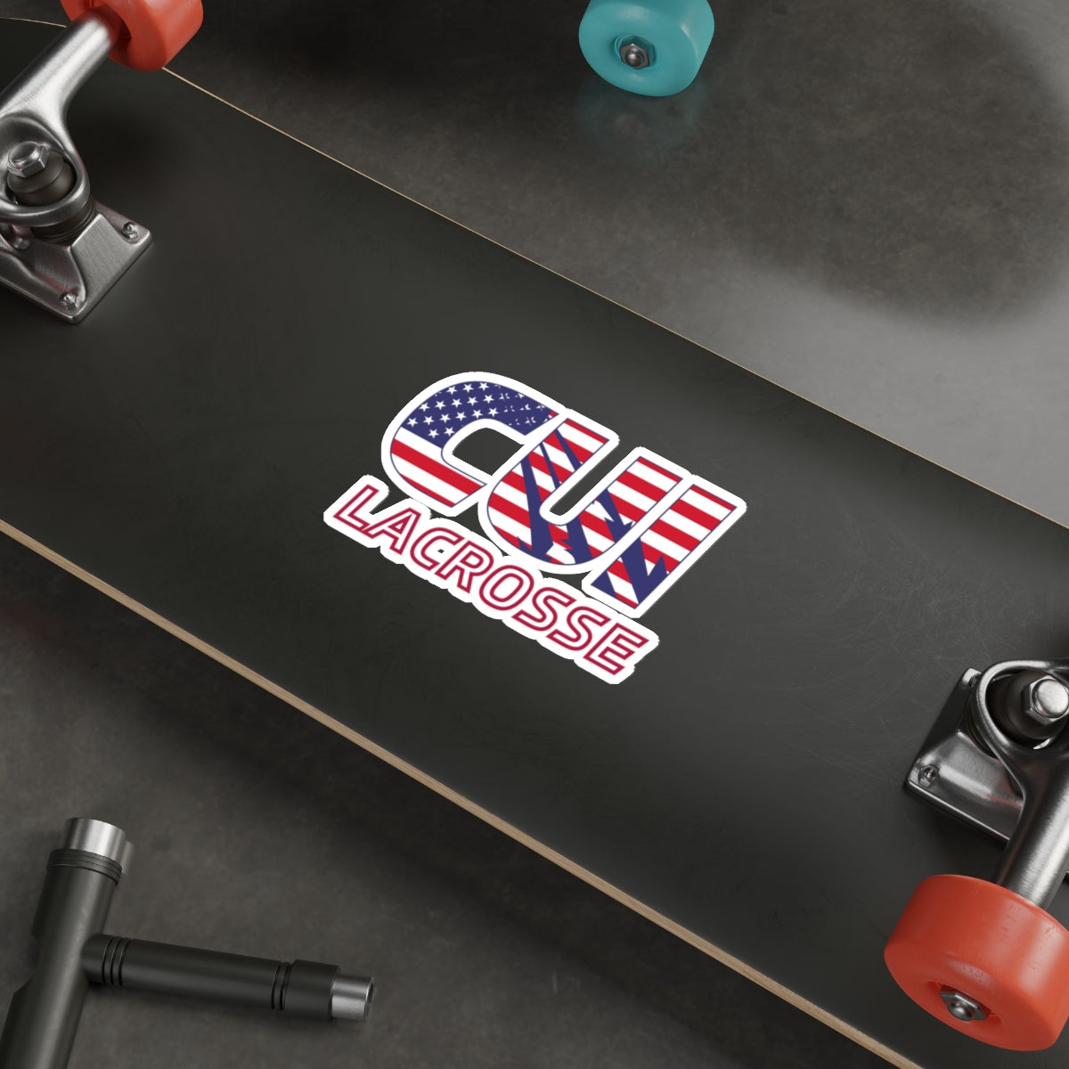CUI Lacrosse Die-Cut Stickers