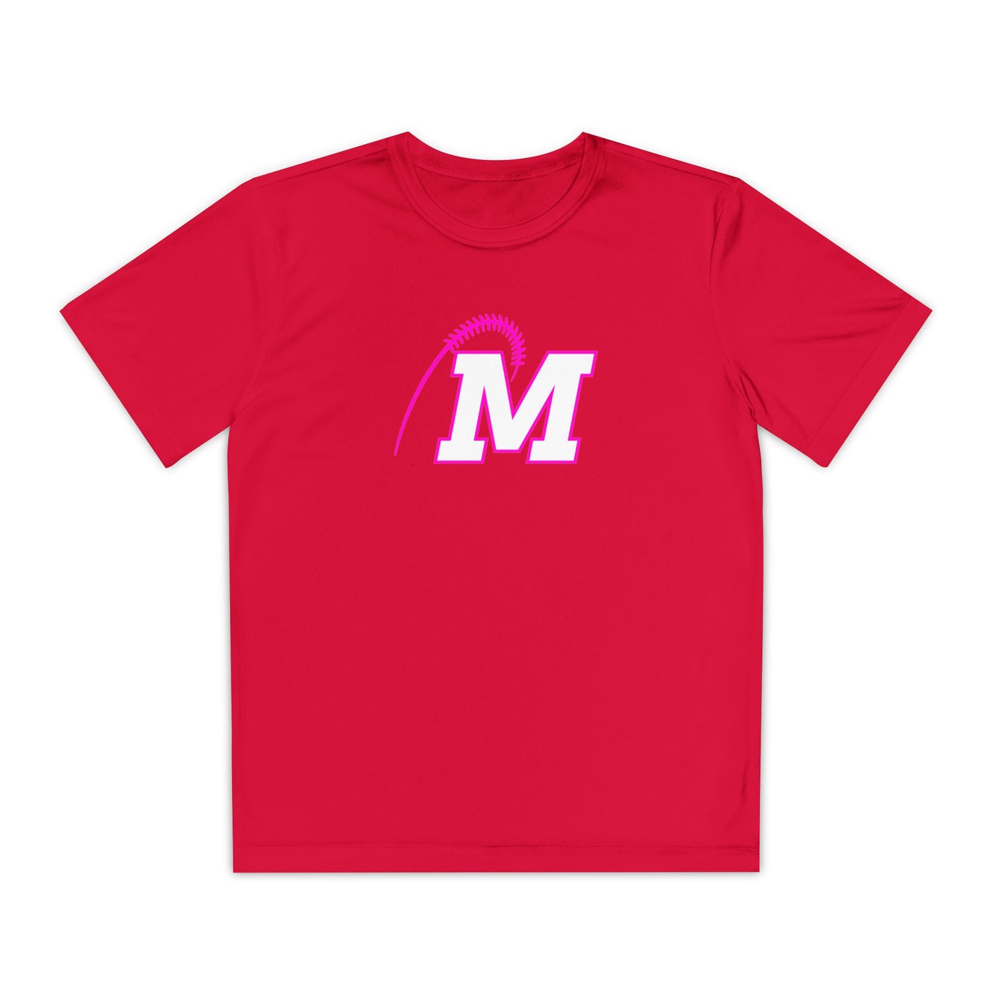 Girl's Milwood Little League Sport-Tek Performance T-shirt