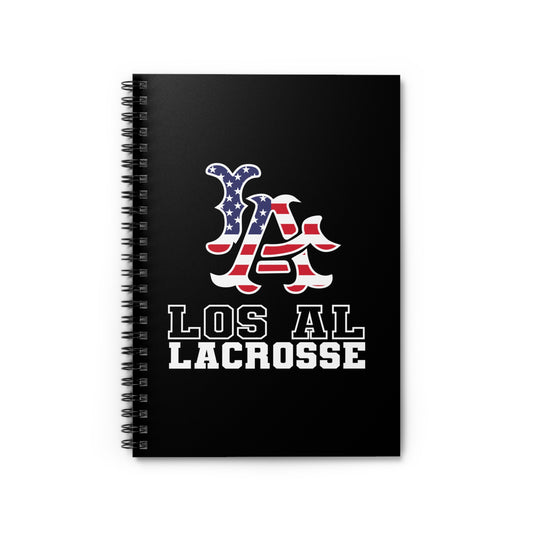 Los Alamitos Lacrosse Spiral Notebook - Ruled Line (8" x 6")