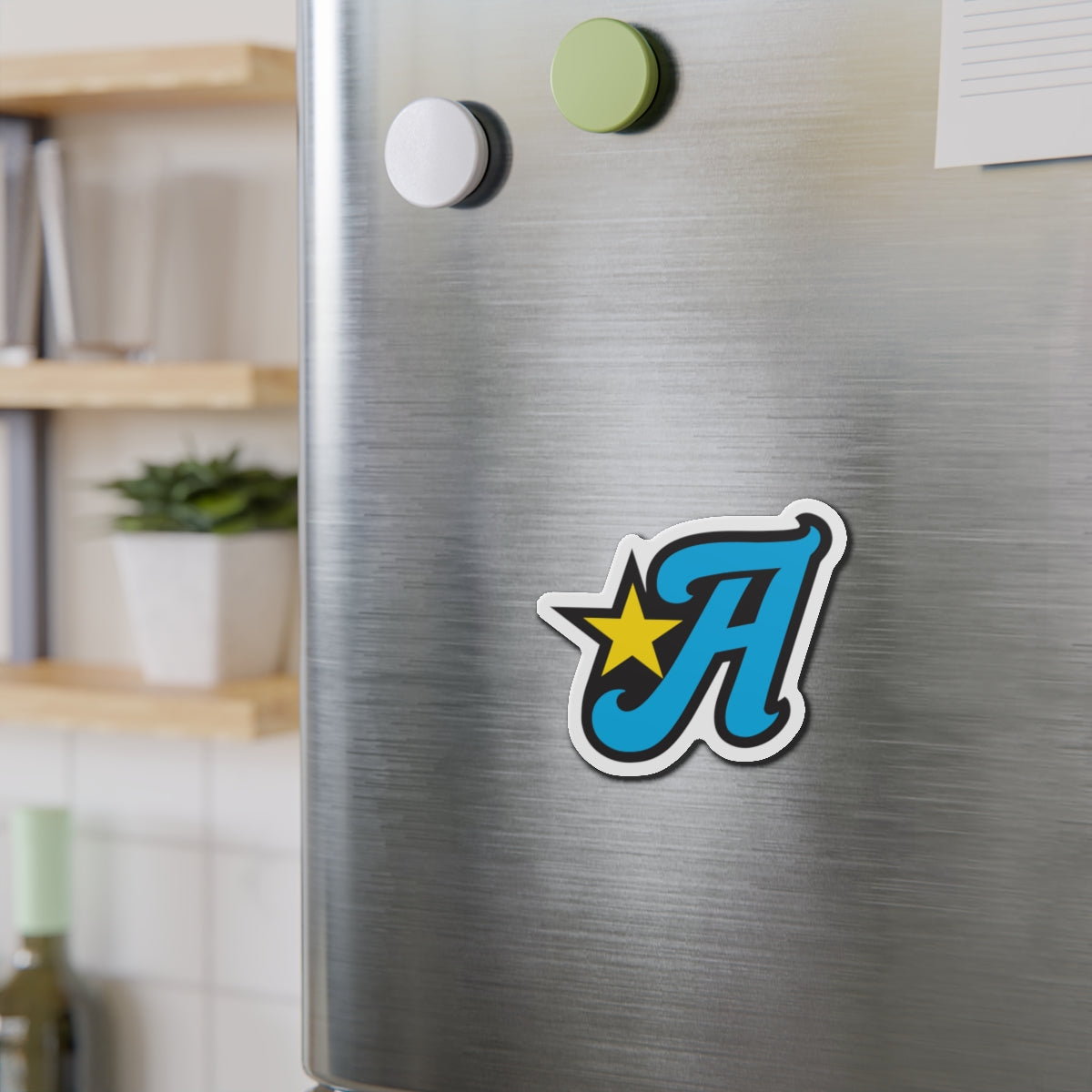 LA Alliance Lacrosse Die-Cut Magnet