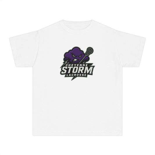 Youth Cheyenne Lacrosse Comfort Colors Garment Dyed T-Shirt