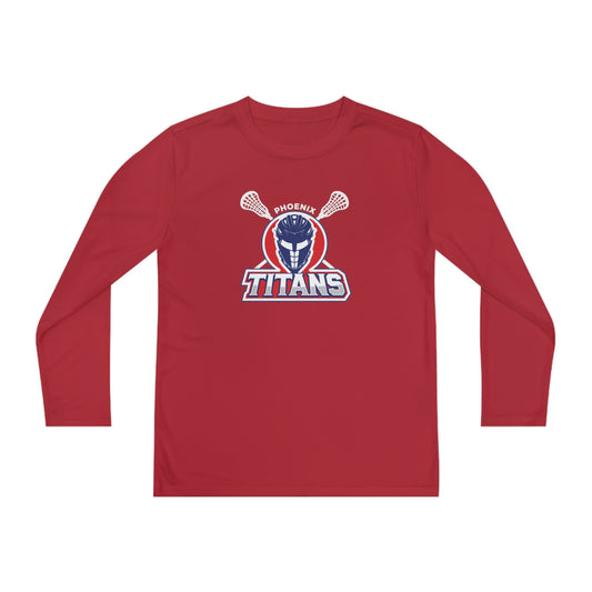 Youth Phoenix Lacrosse Sport-Tek Performance Long Sleeve