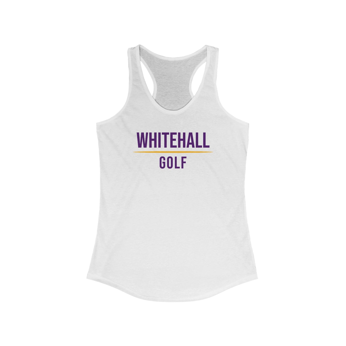 Women's Whitehall Golf Next Level Racerback Tank