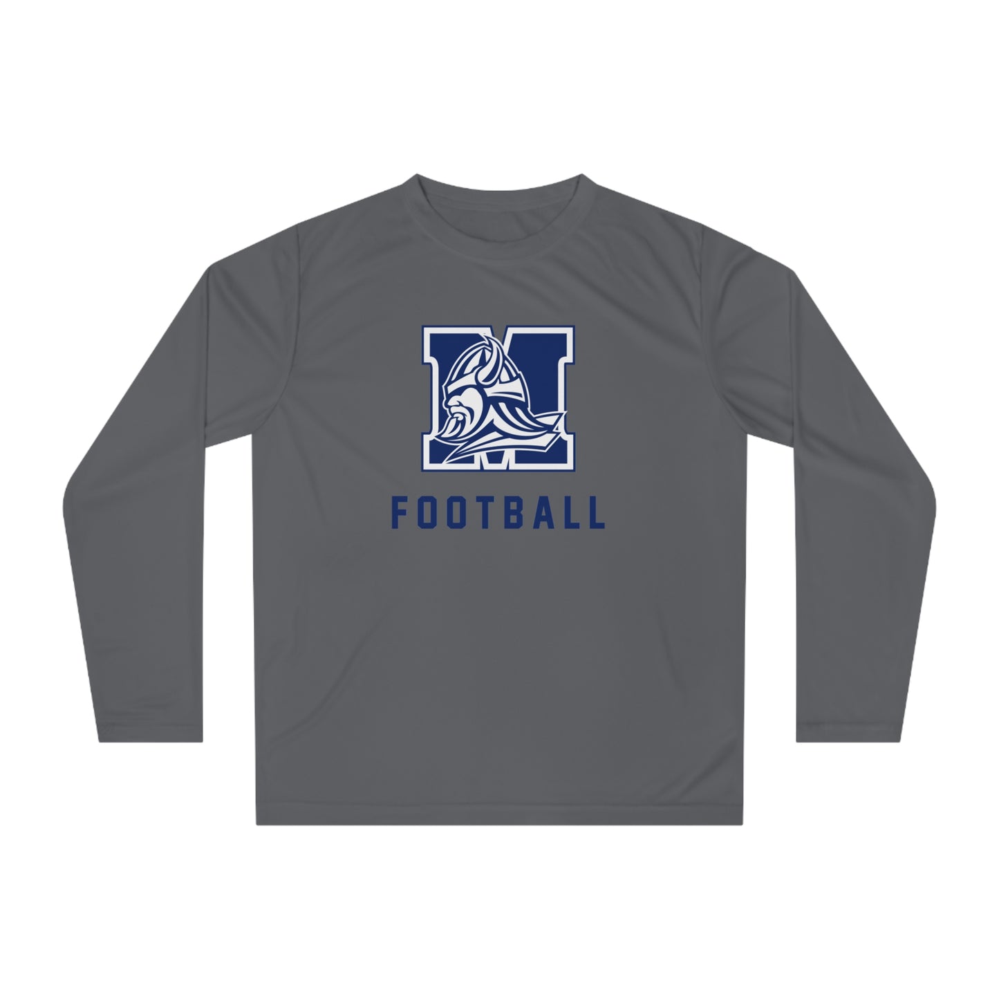 Adult Maclay Football Team 365 Performance Long Sleeve Shirt