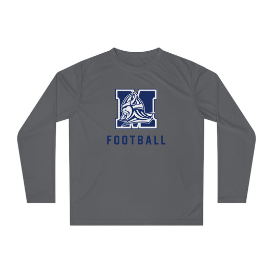 Adult Maclay Football Team 365 Performance Long Sleeve Shirt