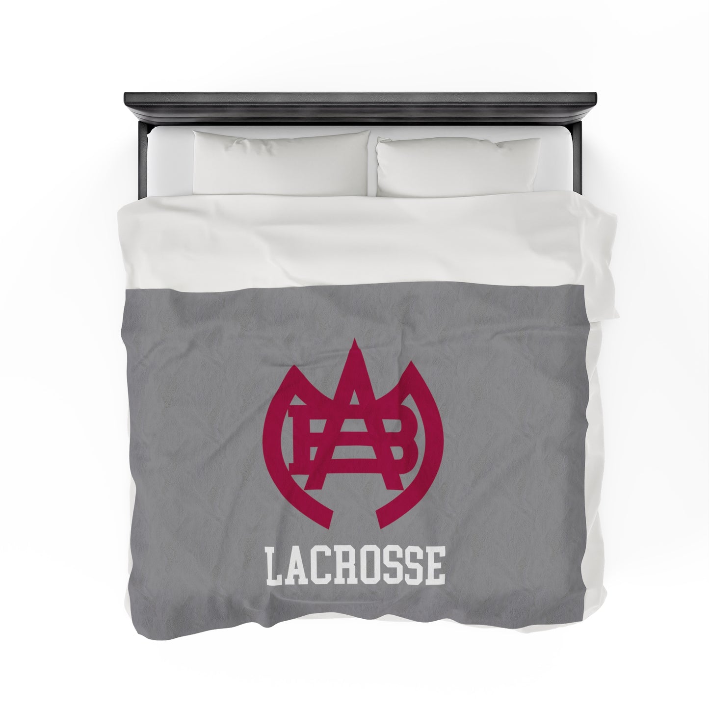 MBA Lacrosse Velveteen Plush Blanket (60" x 80")