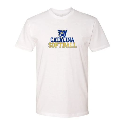 Adult Catalina Softball Next Level Cotton T-Shirt