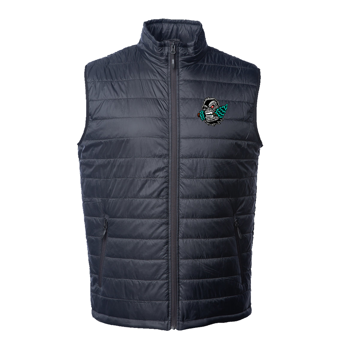 Adult Slaughter County Yetis Lacrosse Puffer Vest