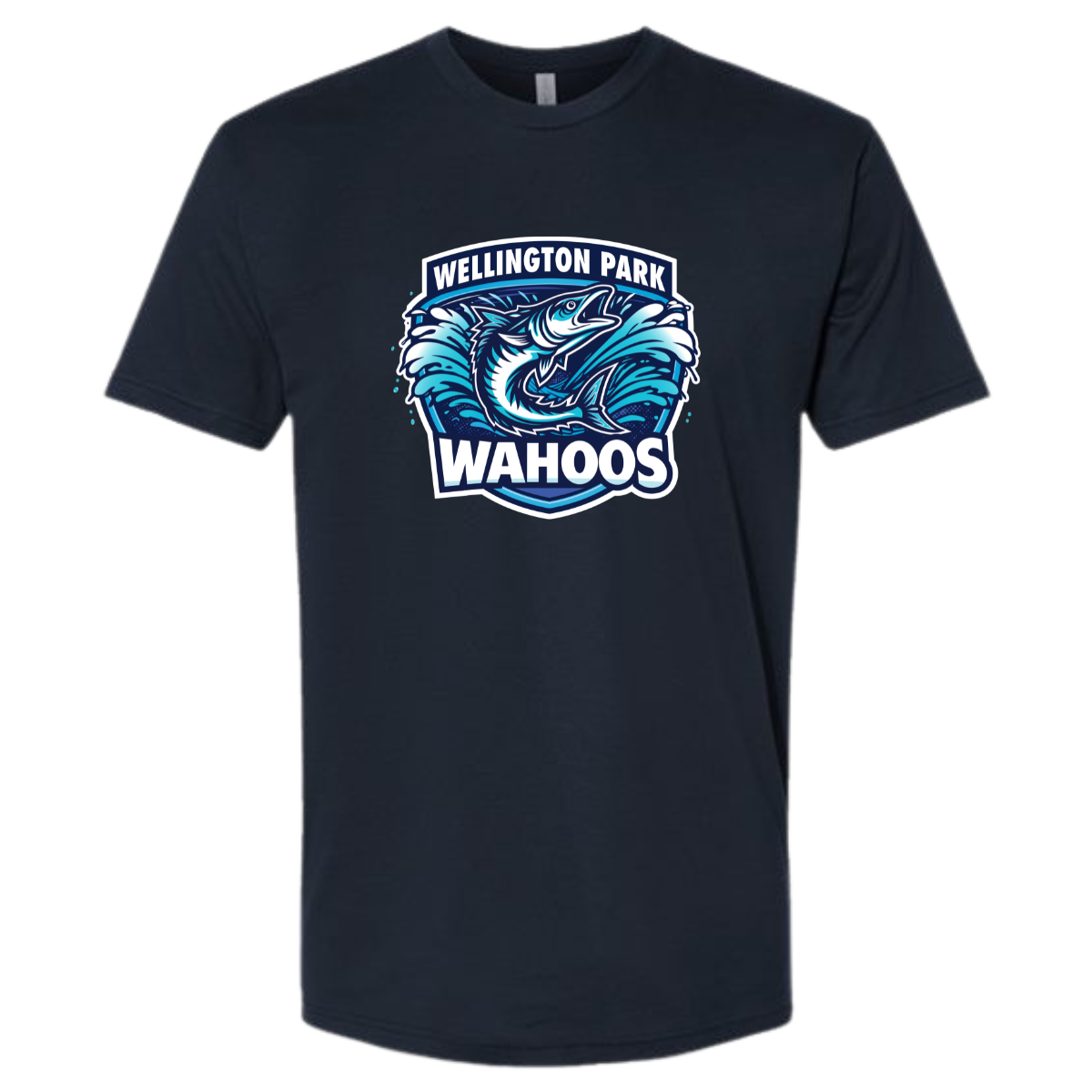 Adult Wellington Park Wahoos Next Level Cotton T-Shirt