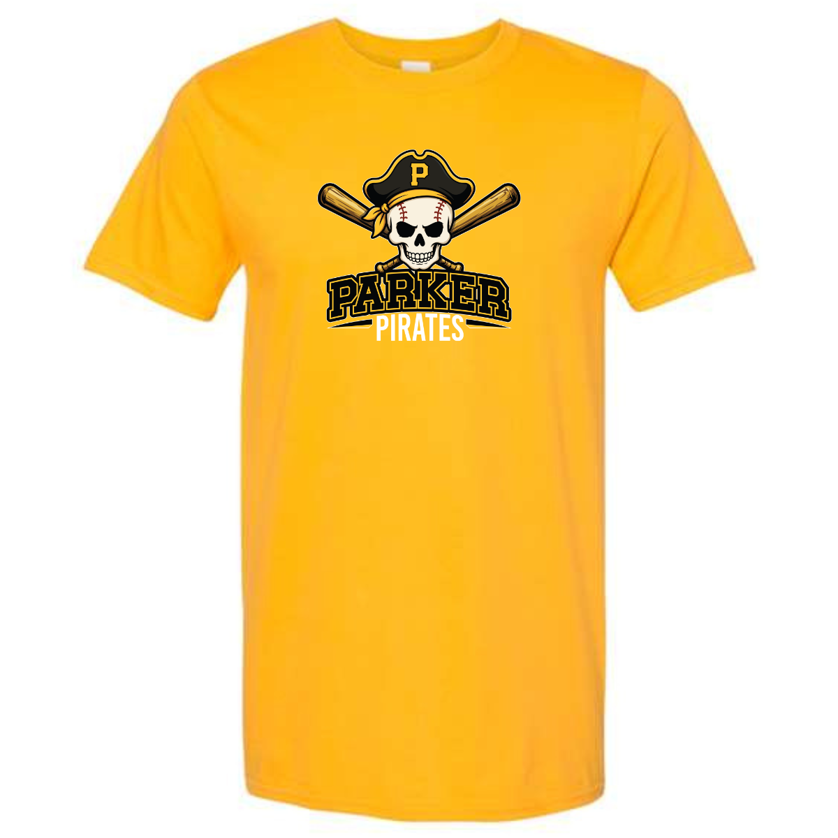 Adult Parker Pirates Gildan Softstyle T-Shirt