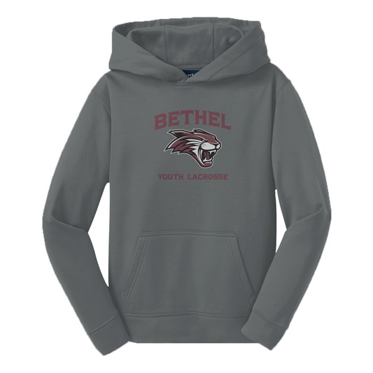 Youth Bethel Lacrosse Sport-Tek Performance Hoodie