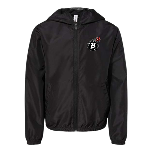 Youth Lowcountry bombers Lightweight Windbreaker Full-Zip Jacket