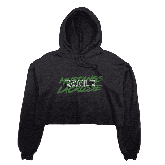 Women's EHS Lacrosse Bella + Canvas Cropped Hoodie
